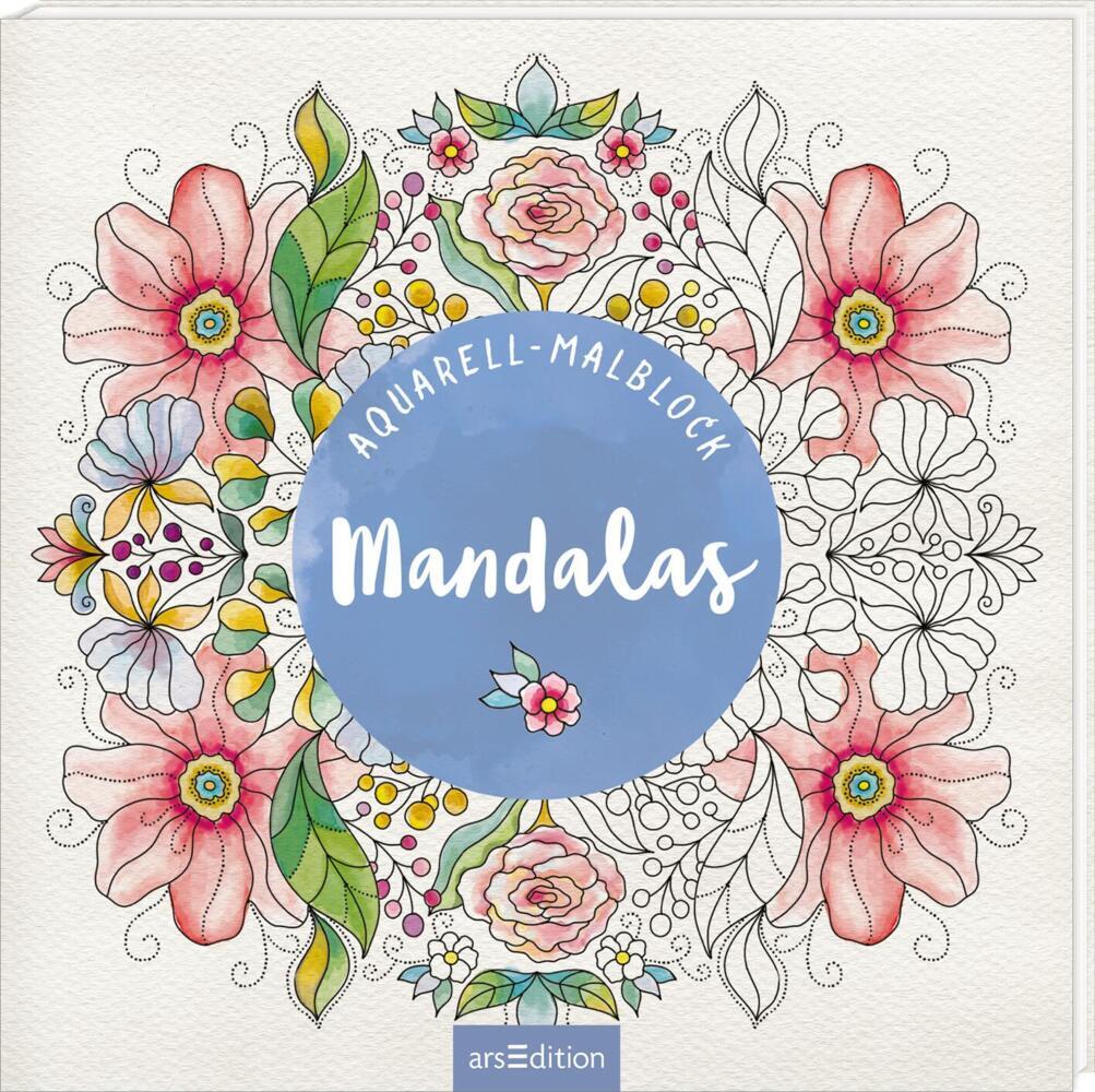 Aquarell-Malblock - Mandalas main product photo