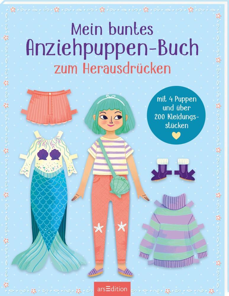 Mein buntes Anziehpuppen-Buch zum Herausdrücken main product photo