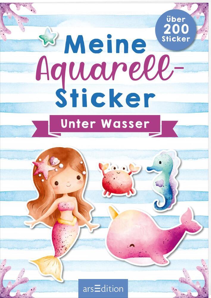 Meine Aquarell-Sticker - Unter Wasser main product photo