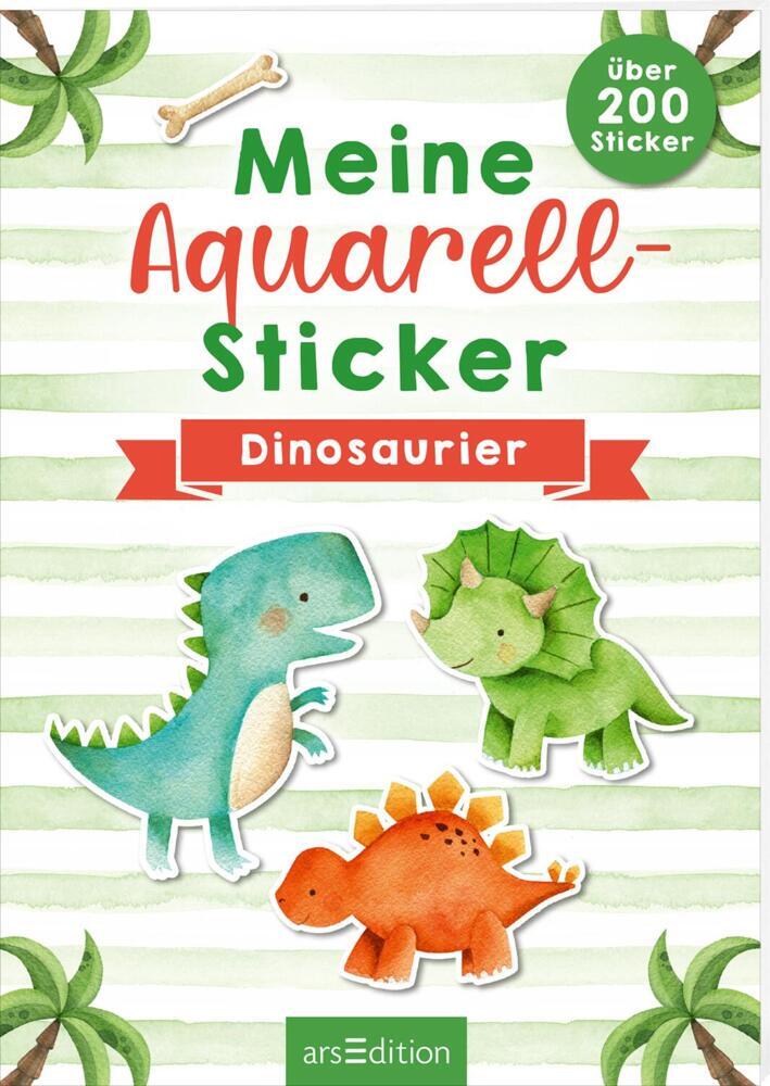 Meine Aquarell-Sticker - Dinosaurier main product photo