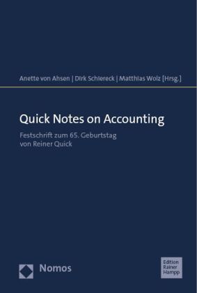 Quick Notes on Accounting