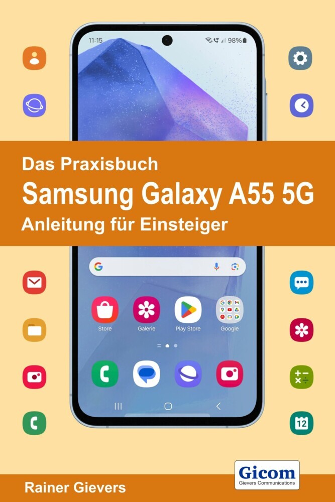 Das Praxisbuch Samsung Galaxy A55 5G - Anleitung für Einsteiger main product photo