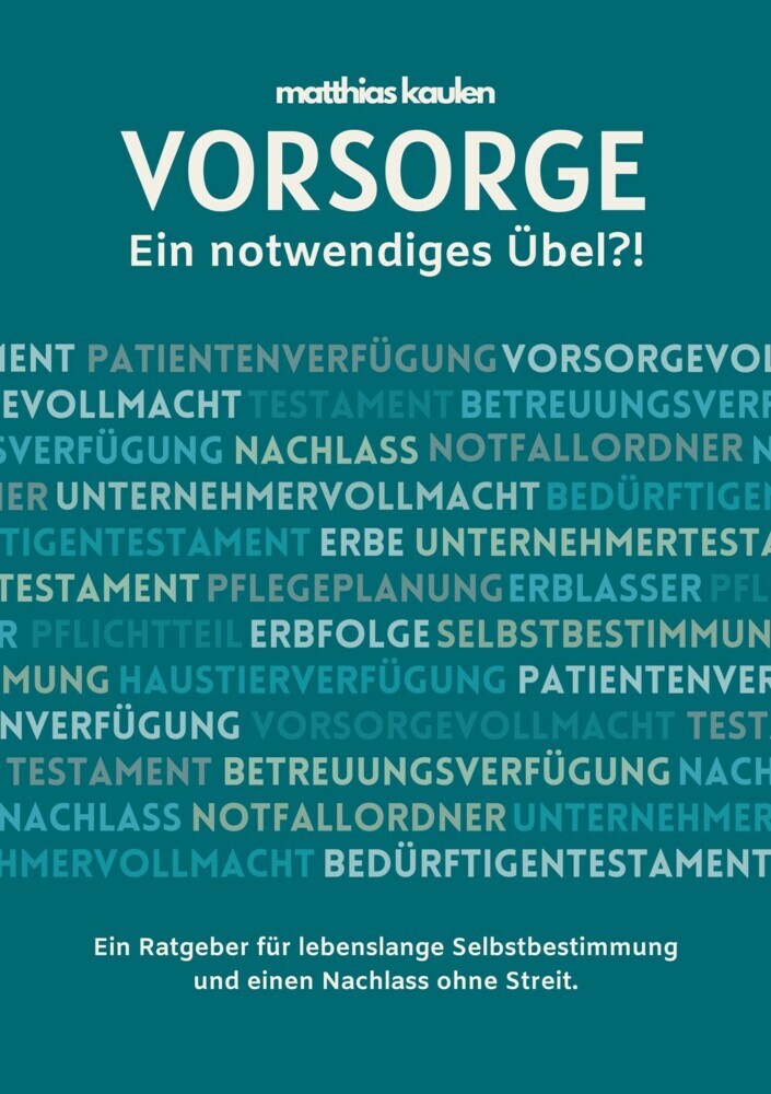Vorsorge - Ein notwendiges Übel?! main product photo