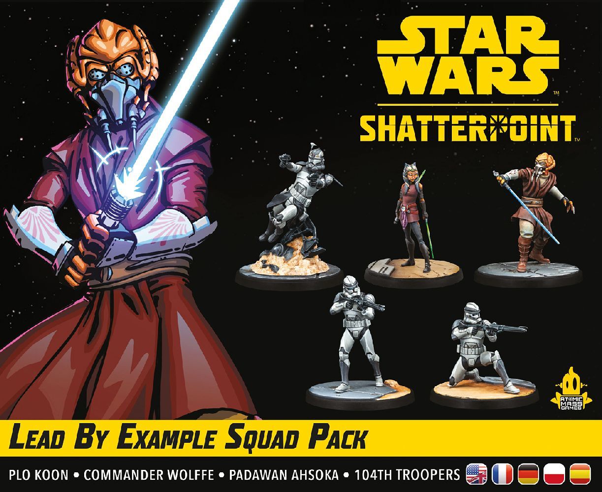 Star Wars: Shatterpoint Lead by Example Squad Pack (Mit gutem Beispiel voran) main product photo