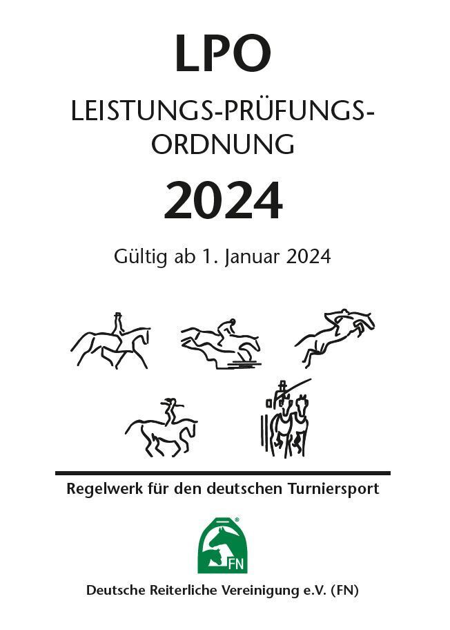 Leistungs-Prüfungs-Ordnung (LPO) 2024 - Inhalt main product photo