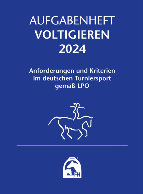 Aufgabenheft - Voltigieren 2024 main product photo