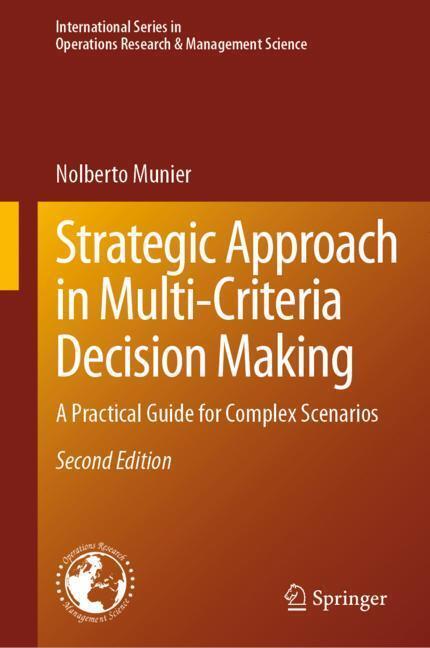 Strategic Approach in Multi-Criteria Decision Making main product photo