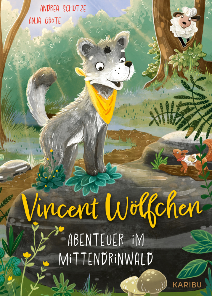 Vincent Wölfchen - Abenteuer im Mittendrinwald main product photo