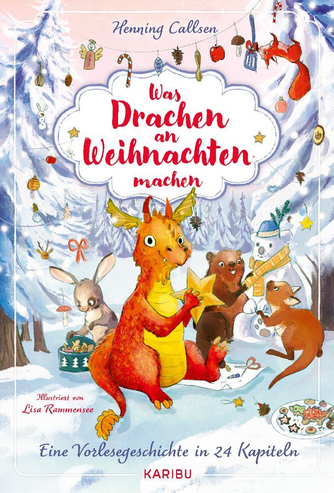Was Drachen an Weihnachten machen - Eine Vorlesegeschichte in 24 Kapiteln main product photo
