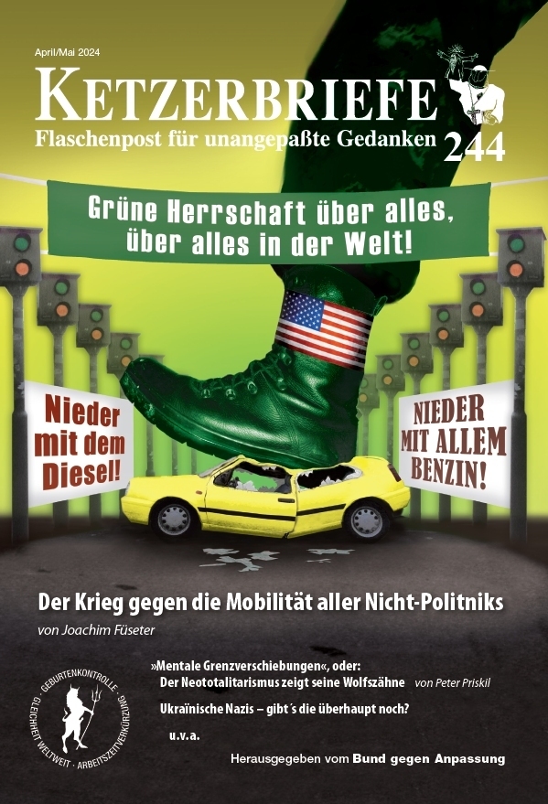 Der Krieg gegen die Mobilität aller Nicht-Politniks main product photo