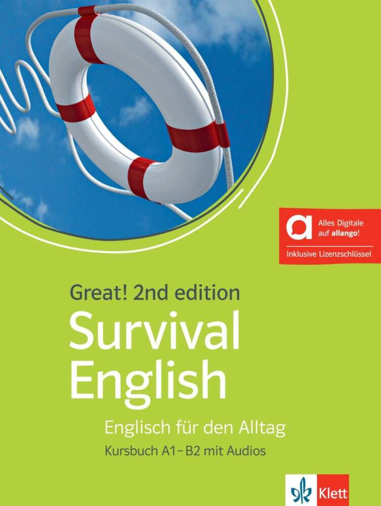 Great! Survival English A1-B2, 2nd edition - Hybride Ausgabe allango, m. 1 Beilage main product photo