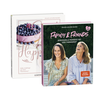 Die besten Glücksrezepte, Bundle; Food with Love; Herzfeld, Manuela / Herzfeld, Joëlle, 2 Teile
