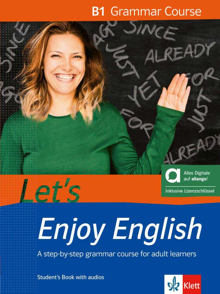 Let's Enjoy English B1 Grammar Course - Hybrid Edition allango, m. 1 Beilage main product photo