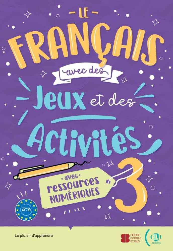Le français avec des jeux et des activités 3 main product photo