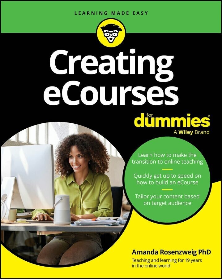 Creating eCourses For Dummies main product photo