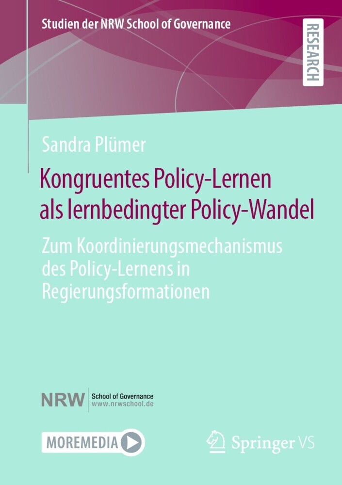 Kongruentes Policy-Lernen als lernbedingter Policy-Wandel main product photo