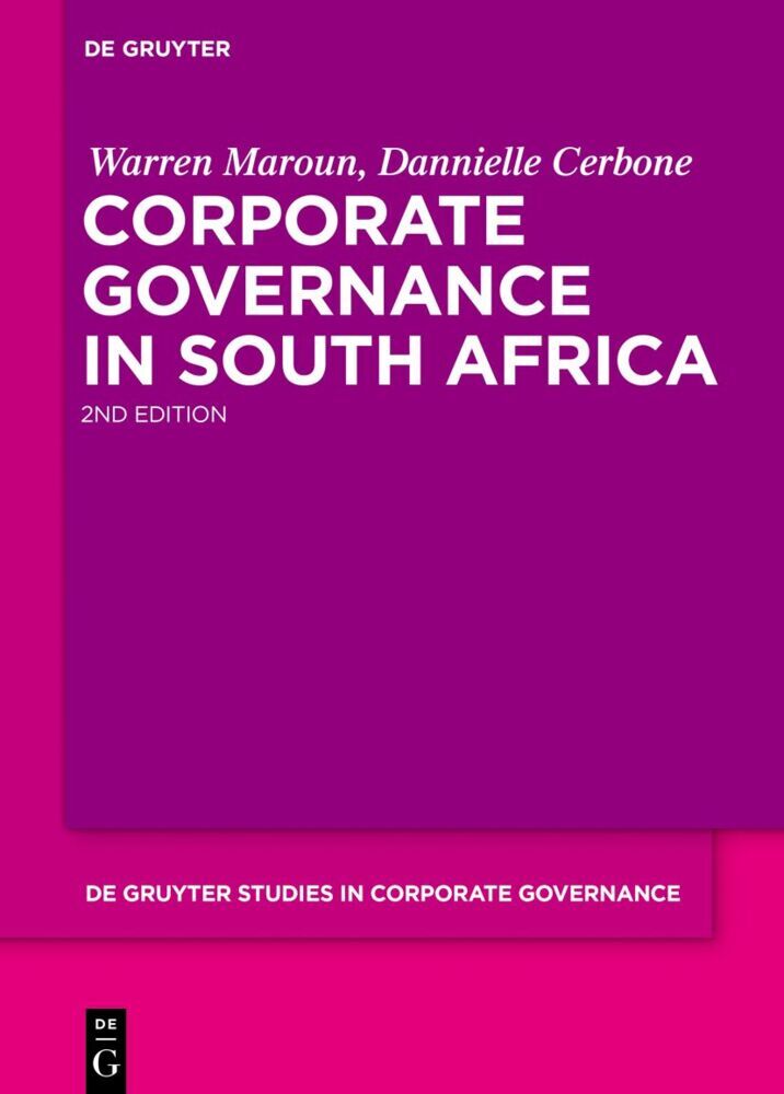 Corporate Governance in South Africa main product photo