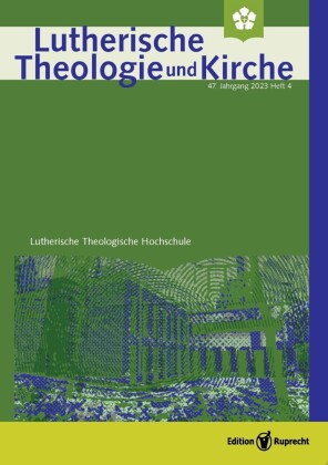 Laudatio zur Verleihung des Hermann-Sasse-Preises für lutherische theologische Literatur 2023 an Heidrun E. Mader für das Buch »Markus und Paulus. Die beiden ältesten erhaltenen literarischen Werke und theologischen Entwürfe des Urchristentums im Vergleic