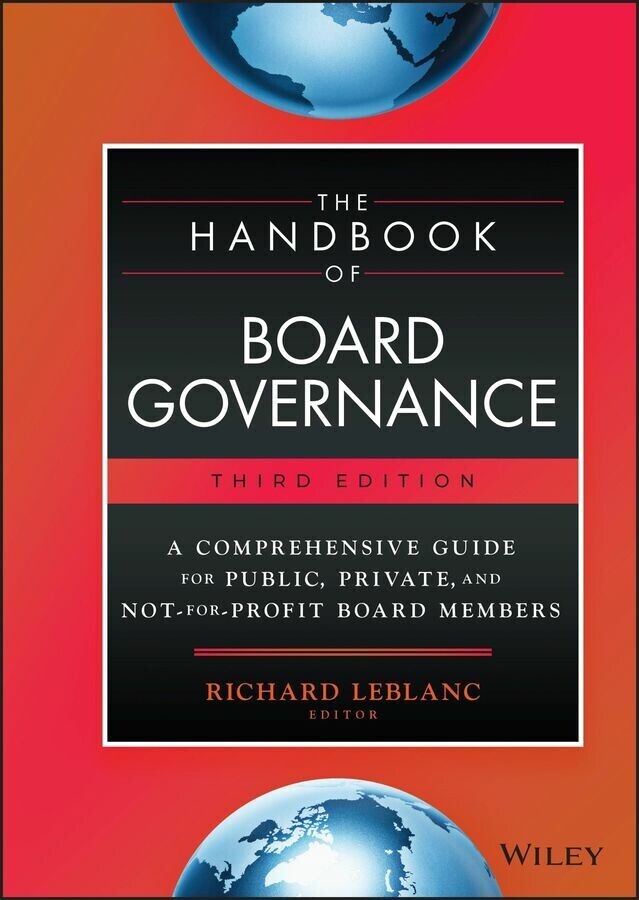 The Handbook of Board Governance main product photo