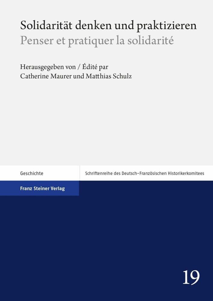Solidarität denken und praktizieren / Penser et pratiquer la solidarité main product photo