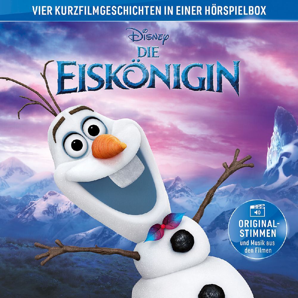 Die Eiskönigin - Partyfieber / Polarlichter / Olaf / Schneemann, 2 Audio-CDs main product photo