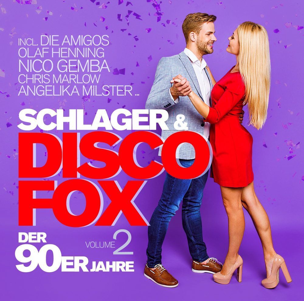 Schlager & Discofox der 90er Jahre, 1 Audio-CD main product photo