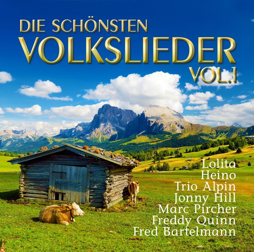 Die Schönsten Volkslieder. Vol.1, 2 Audio-CDs main product photo