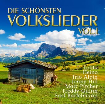 Die Schönsten Volkslieder. Vol.1, 2 Audio-CDs