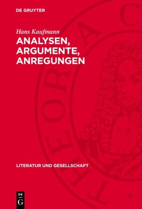 Analysen, Argumente, Anregungen