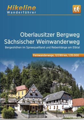 Wanderführer Oberlausitzer Bergweg - Sächsischer Weinwanderweg