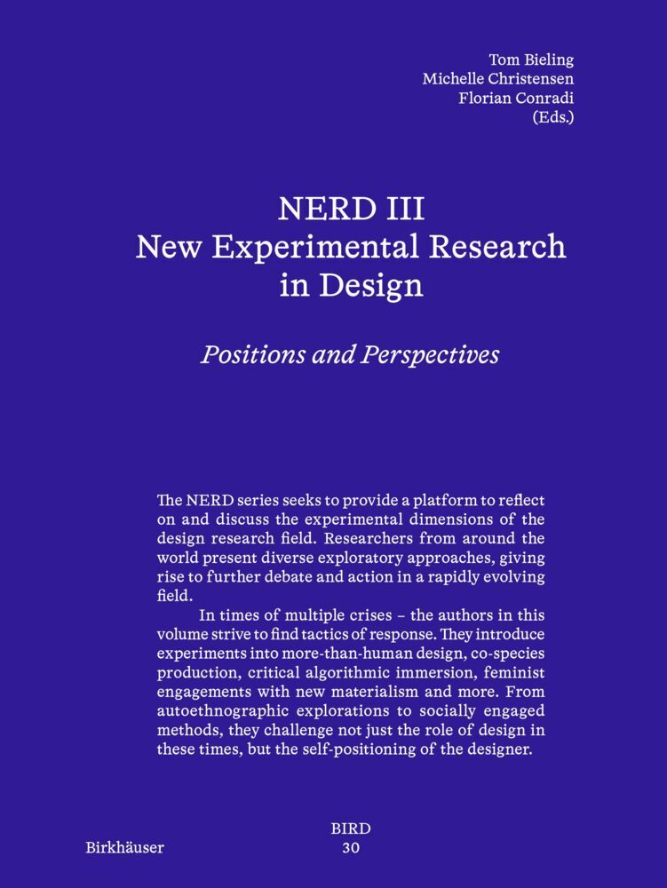NERD III - New Experimental Research in Design main product photo