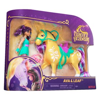UCA Small Doll & Unicorn Ava & Leaf
