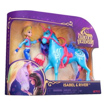 UCA Small Doll & Unicorn Isabel & River