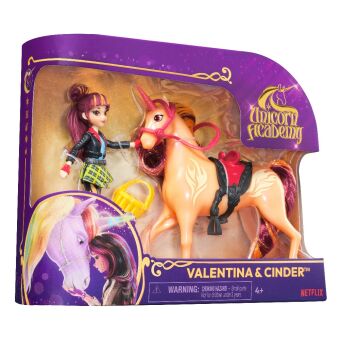 UCA Small Doll & Unicorn Valentina & Cin