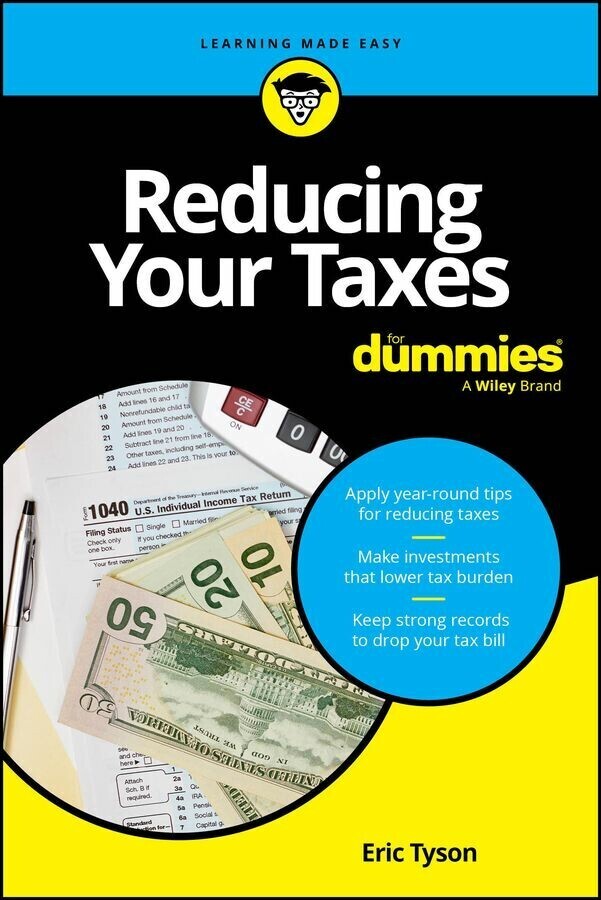 Reducing Your Taxes For Dummies main product photo