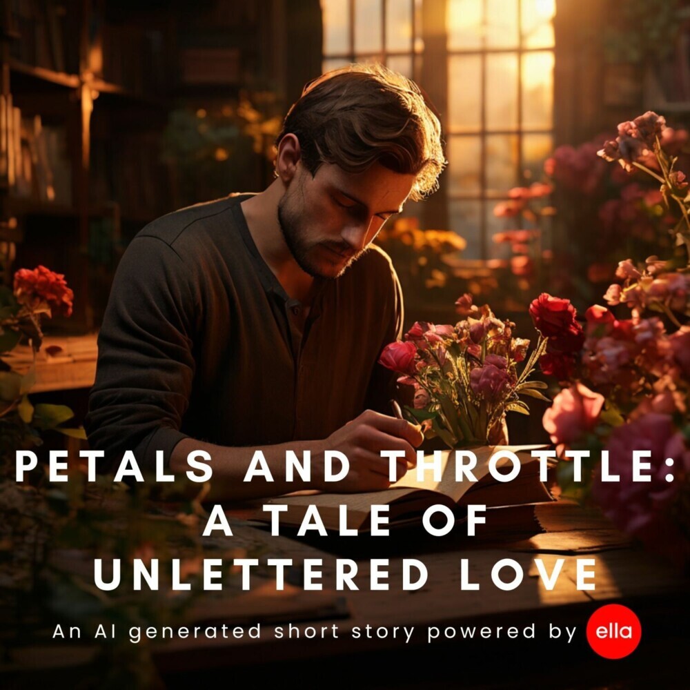 Petals and Throttle: A Tale of Unlettered Love main product photo