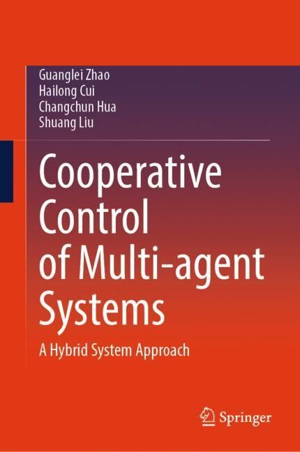 Cooperative Control of Multi-agent Systems main product photo