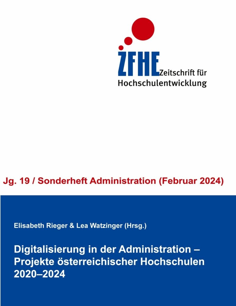 Digitalisierung in der Administration - Projekte österreichischer Hochschulen 2020-2024 main product photo