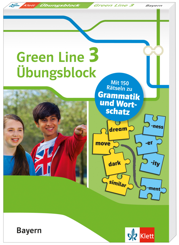 Green Line 3 Bayern Klasse 7 - Übungsblock zum Schulbuch main product photo