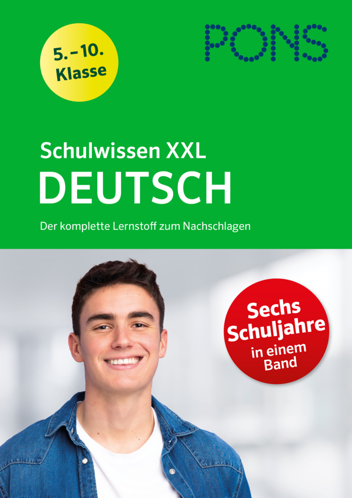PONS Schulwissen XXL Deutsch 5.-10. Klasse main product photo