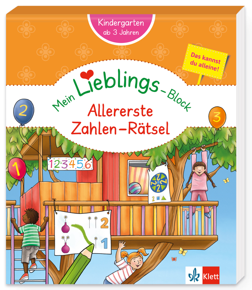 Klett Mein Lieblings-Block Allererste Zahlen-Rätsel main product photo