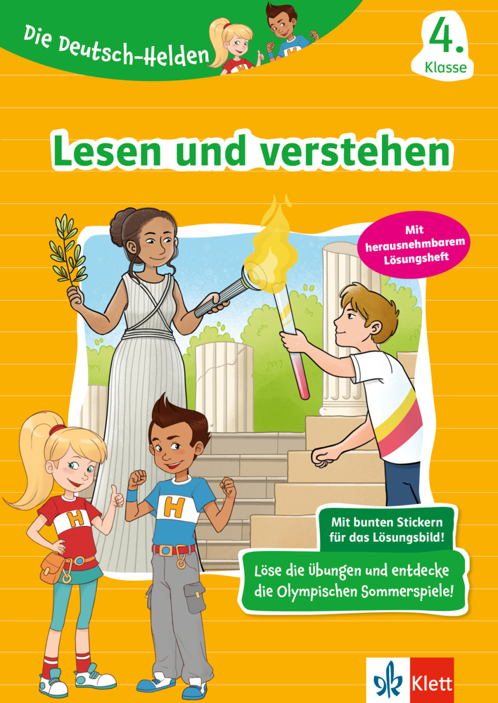 Klett Die Deutsch-Helden: Lesen und verstehen 4. Klasse main product photo