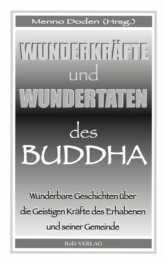 Wunderkräfte und Wundertaten des Buddha main product photo