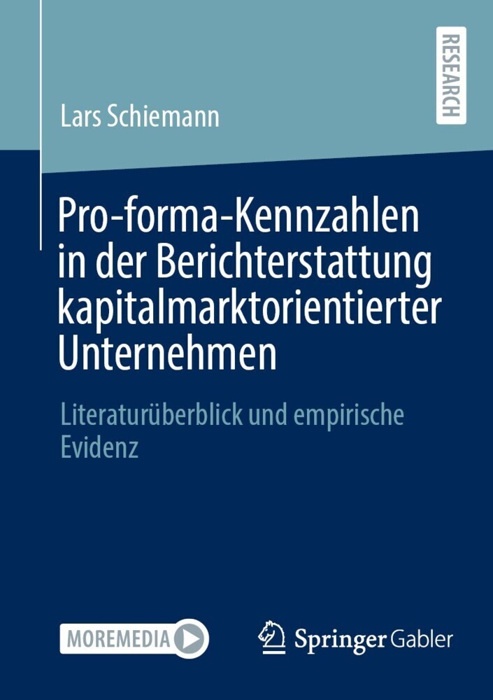 Pro-forma-Kennzahlen in der Berichterstattung kapitalmarktorientierter Unternehmen main product photo