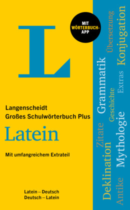 Langenscheidt Großes Schulwörterbuch Plus Latein, m.  Buch, m.  Online-Zugang