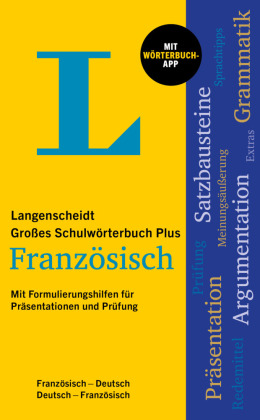 Langenscheidt Großes Schulwörterbuch Plus Französisch, m.  Buch, m.  Online-Zugang