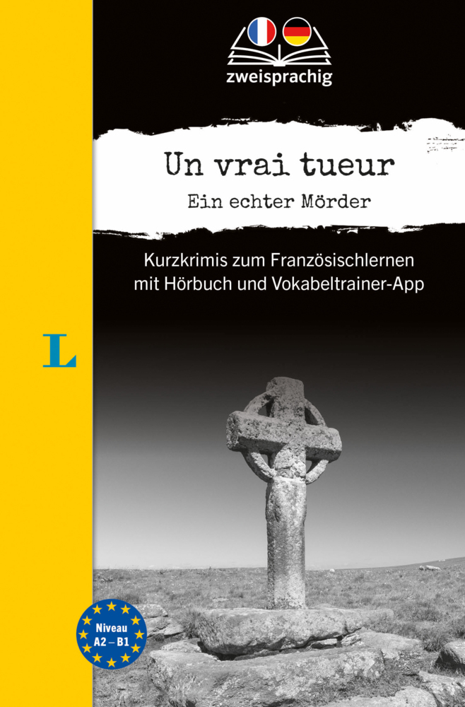 Langenscheidt Krimi zweisprachig Französisch - Un vrai tueur - Ein echter Mörder (A2/B1) main product photo