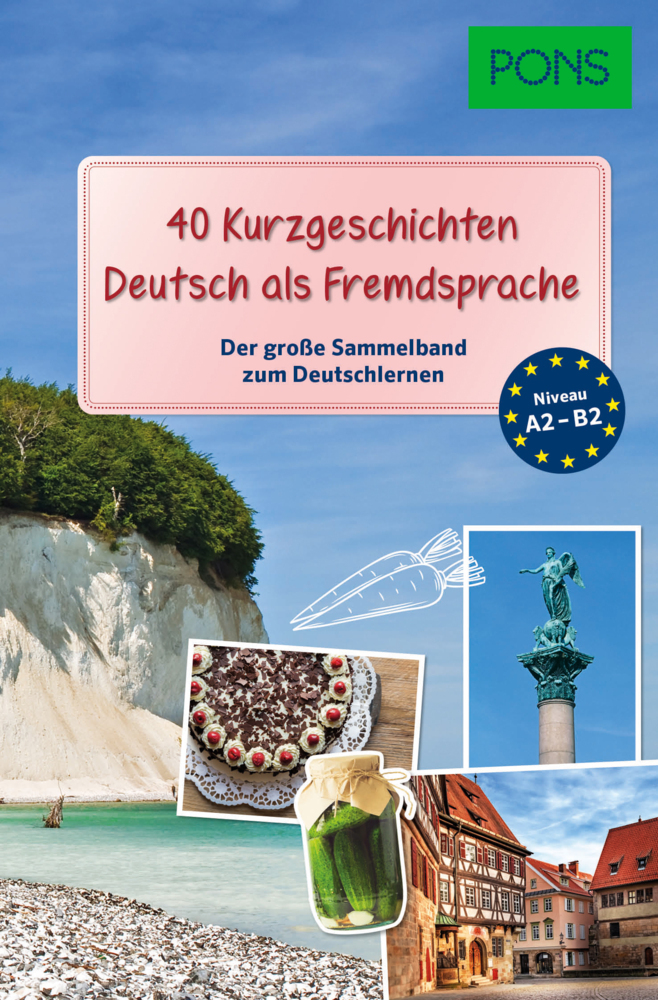 PONS 40 Kurzgeschichten Deutsch als Fremdsprache main product photo