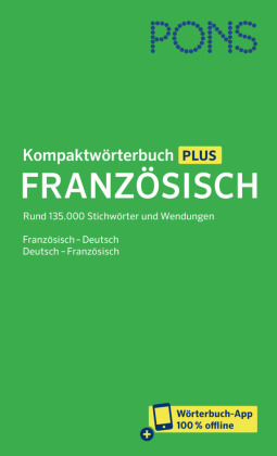 PONS Kompaktwörterbuch Französisch, m.  Buch, m.  Online-Zugang