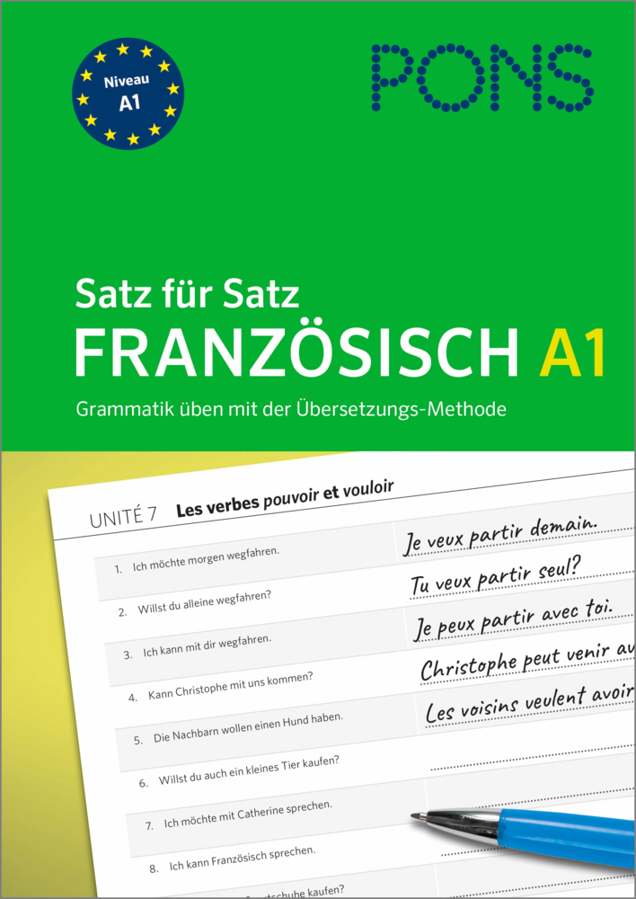 PONS Satz für Satz Französisch A1 main product photo